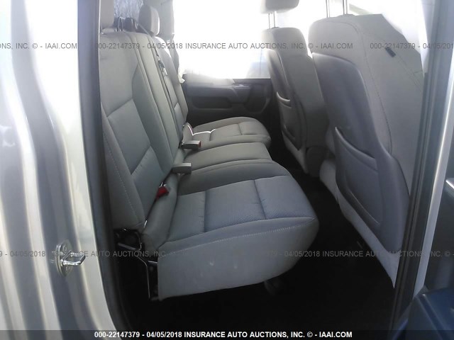 1GTR1TEH8FZ444266 - 2015 GMC SIERRA C1500 SILVER photo 8