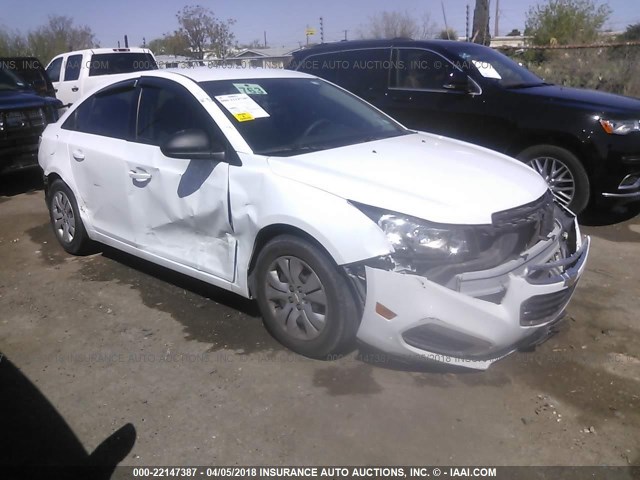 1G1PA5SH7G7149009 - 2016 CHEVROLET CRUZE LIMITED L WHITE photo 1