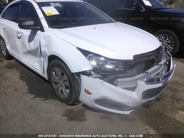 1G1PA5SH7G7149009 - 2016 CHEVROLET CRUZE LIMITED L WHITE photo 6