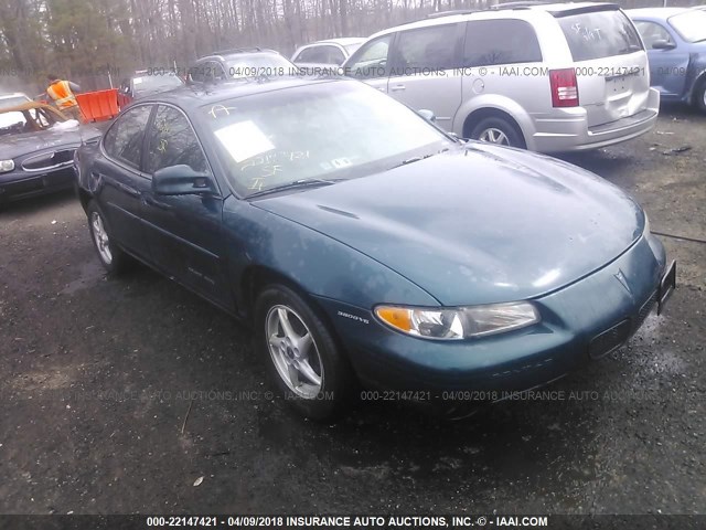 1G2WJ52K3VF346149 - 1997 PONTIAC GRAND PRIX SE GREEN photo 1