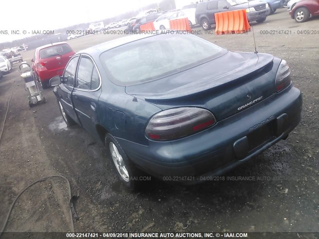 1G2WJ52K3VF346149 - 1997 PONTIAC GRAND PRIX SE 绿色 照片 3