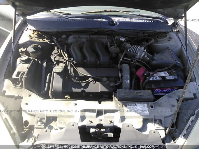 1FAFP55S92A211942 - 2002 FORD TAURUS SES GRAY photo 10