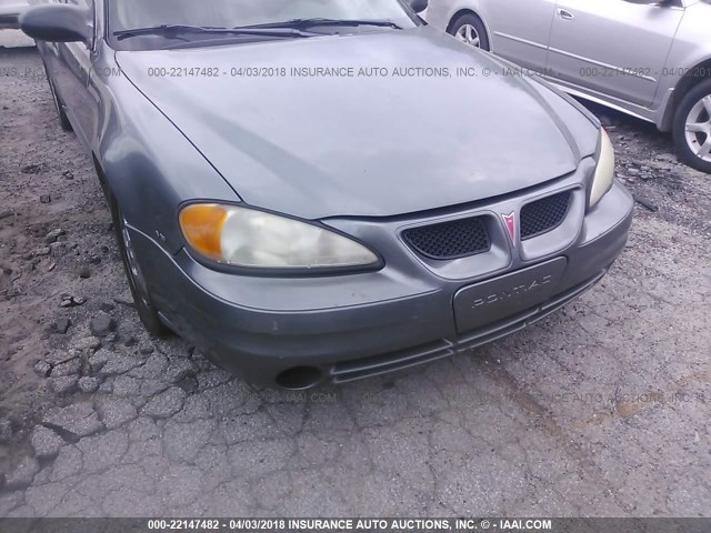 1G2NG52E23C215930 - 2003 PONTIAC GRAND AM SE2 GRAY photo 6