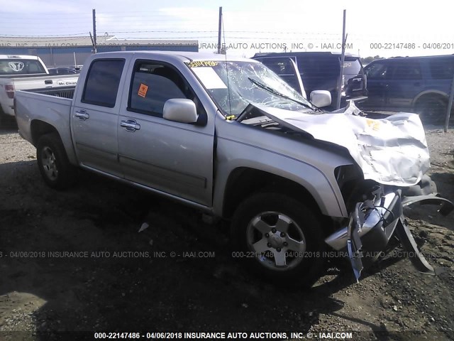 1GTD5MFE2C8108591 - 2012 GMC CANYON SLE SILVER photo 1