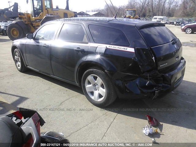 2D4FV47TX8H167608 - 2008 DODGE MAGNUM BLACK photo 3