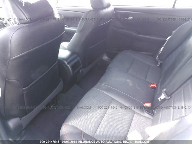 4T1BF1FK1HU293512 - 2017 TOYOTA CAMRY LE/XLE/SE/XSE SILVER photo 8