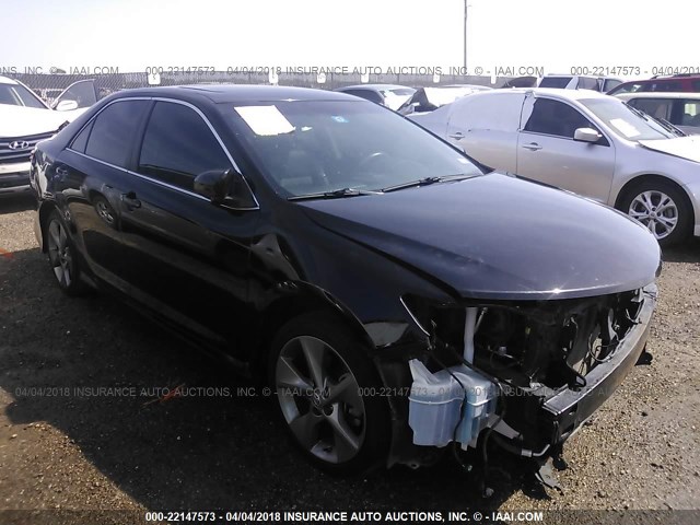 4T1BF1FK9EU800717 - 2014 TOYOTA CAMRY L/SE/LE/XLE 黑色 照片 1