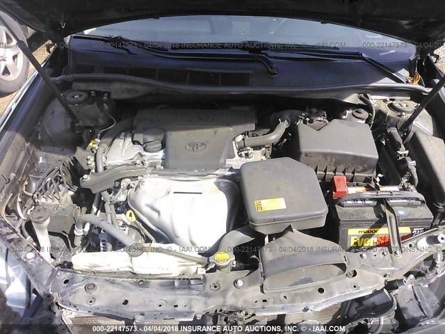4T1BF1FK9EU800717 - 2014 TOYOTA CAMRY L/SE/LE/XLE 黑色 照片 10