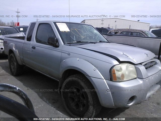 1N6ED26Y03C438889 - 2003 NISSAN FRONTIER KING CAB XE/KING CAB SE SILVER photo 1