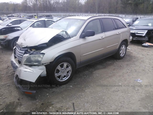 2A4GM68436R752684 - 2006 CHRYSLER PACIFICA TOURING GOLD photo 2