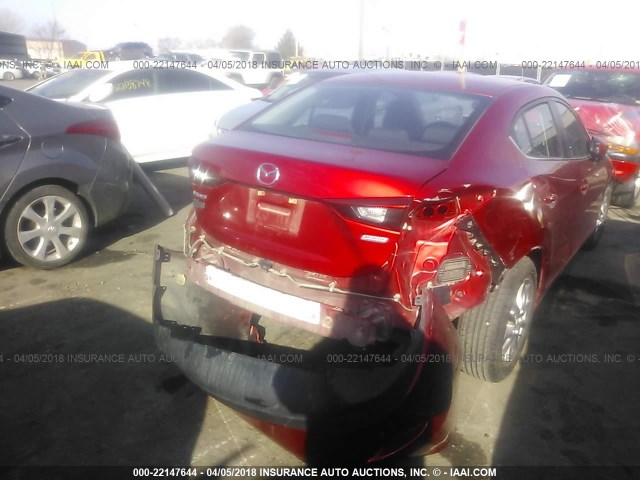 JM1BM1U75G1302737 - 2016 MAZDA 3 SPORT RED photo 6