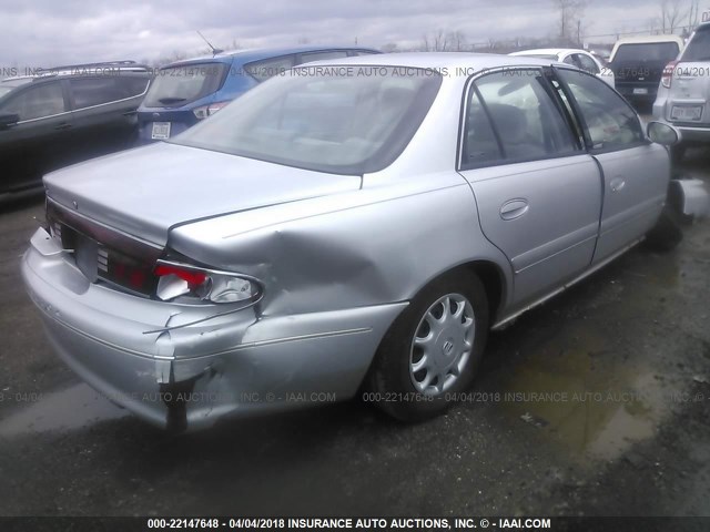 2G4WS52J611308847 - 2001 BUICK CENTURY CUSTOM GRAY photo 4