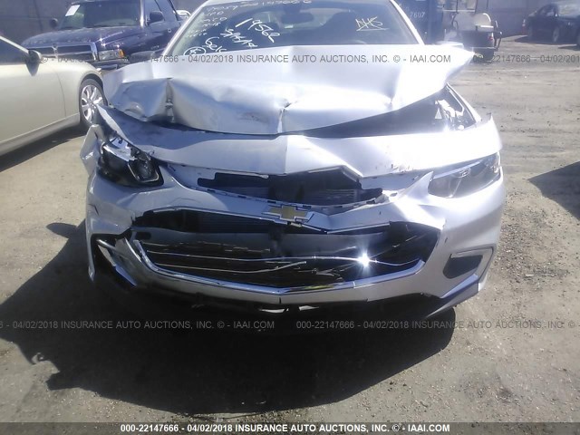 1G1ZB5ST1JF115364 - 2018 CHEVROLET MALIBU LS Gümüş foto 6
