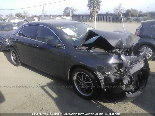 1G1ZA5E04CF383591 - 2012 CHEVROLET MALIBU LS 灰色 照片 1