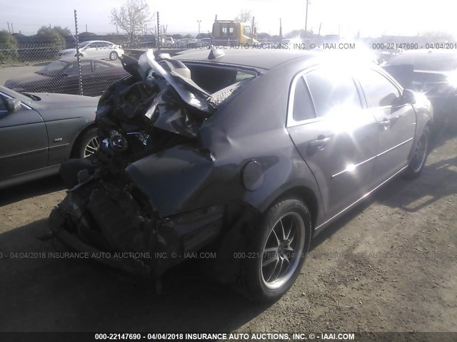 1G1ZA5E04CF383591 - 2012 CHEVROLET MALIBU LS 灰色 照片 4