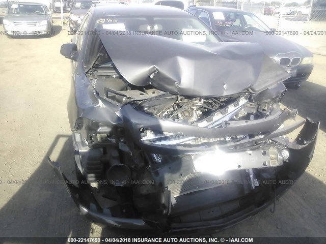 1G1ZA5E04CF383591 - 2012 CHEVROLET MALIBU LS 灰色 照片 6