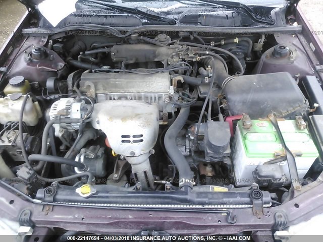4T1BG22K9XU510456 - 1999 TOYOTA CAMRY CE/LE/XLE 红色 照片 10