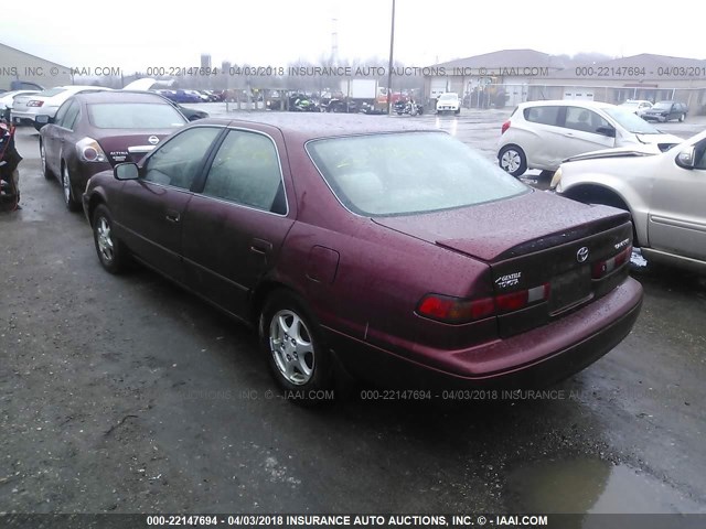 4T1BG22K9XU510456 - 1999 TOYOTA CAMRY CE/LE/XLE 红色 照片 3
