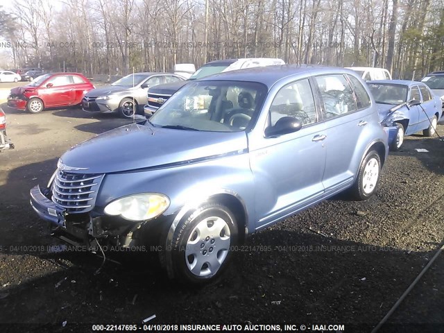 3A4FY58BX6T244623 - 2006 CHRYSLER PT CRUISER TOURING BLUE photo 2