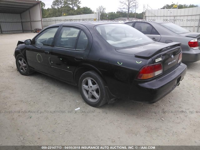 JN1CA21D9WM913710 - 1998 NISSAN MAXIMA GLE/GXE/SE BLACK photo 3