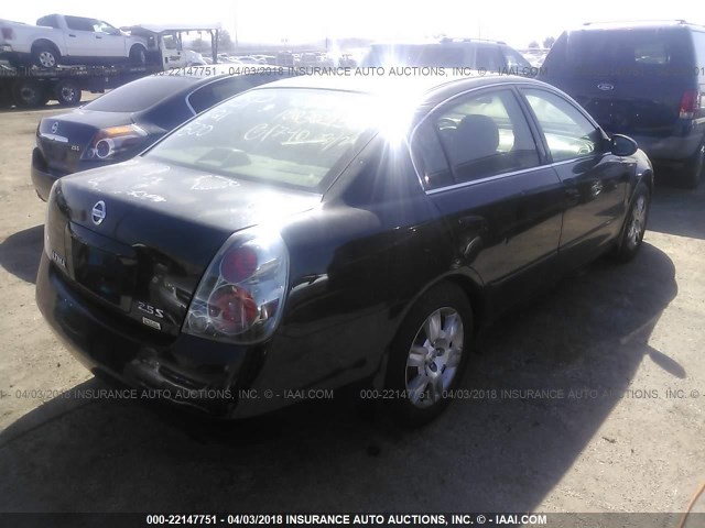 1N4AL11D76N406801 - 2006 NISSAN ALTIMA S/SL BLACK photo 4