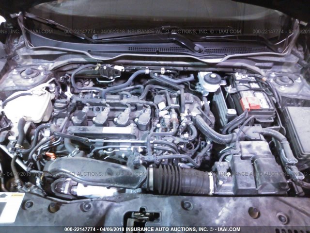 19XFC1F78GE003564 - 2016 HONDA CIVIC EXL BLACK photo 10