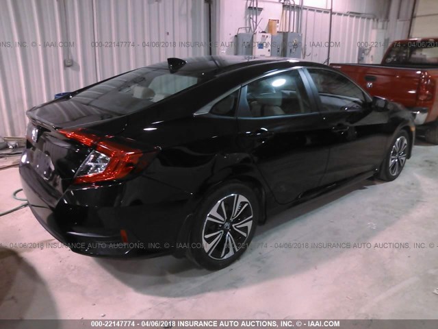 19XFC1F78GE003564 - 2016 HONDA CIVIC EXL BLACK photo 4