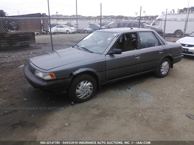 4T1SV21EXLU233926 - 1990 TOYOTA CAMRY DLX GRAY photo 2