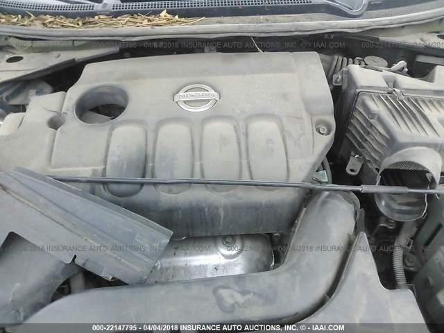 1N4AL24E68C179822 - 2008 NISSAN ALTIMA 2.5S GRAY photo 10