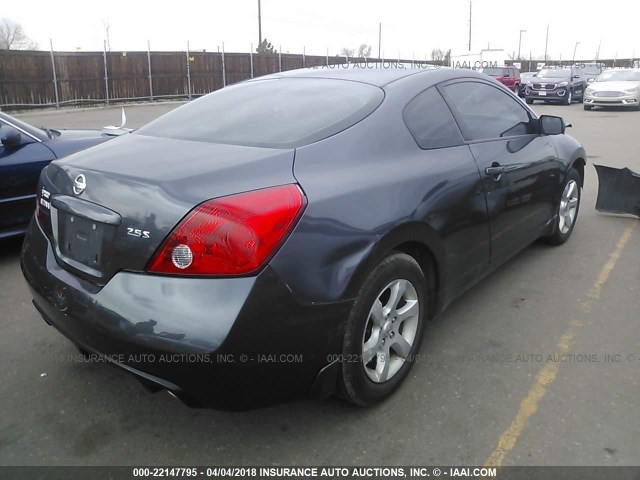 1N4AL24E68C179822 - 2008 NISSAN ALTIMA 2.5S GRAY photo 4