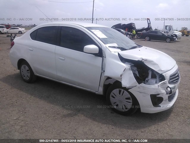 ML32F3FJ4HHF13733 - 2017 MITSUBISHI MIRAGE G4 ES Ağ foto 1