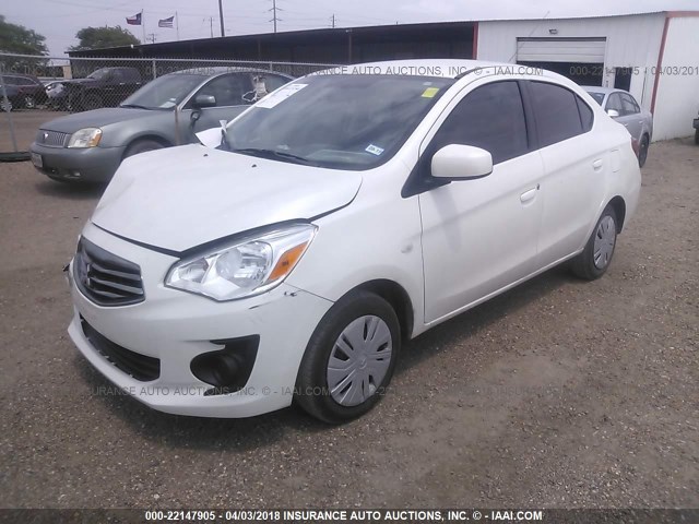 ML32F3FJ4HHF13733 - 2017 MITSUBISHI MIRAGE G4 ES Ağ foto 2