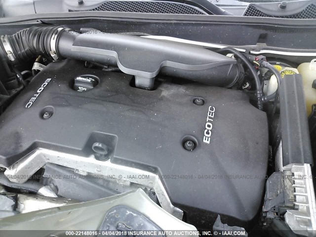 1G11C5SA1DU143481 - 2013 CHEVROLET MALIBU 1LT WHITE photo 10