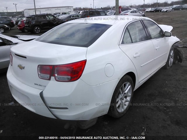 1G11C5SA1DU143481 - 2013 CHEVROLET MALIBU 1LT WHITE photo 4