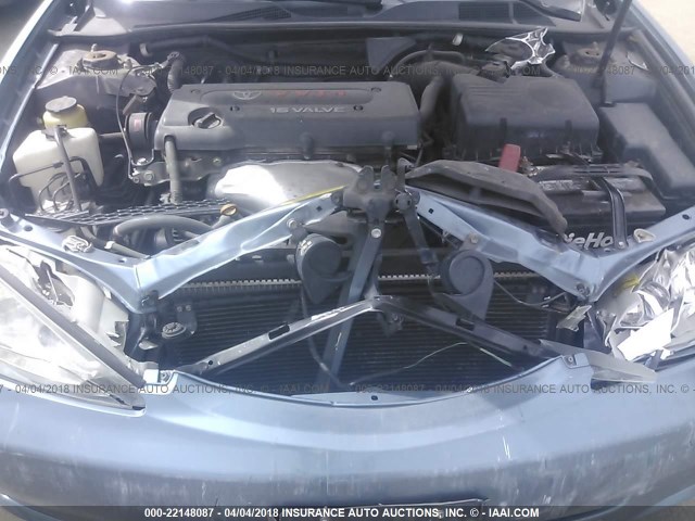 4T1BE32K83U222434 - 2003 TOYOTA CAMRY LE/XLE/SE 蓝色 照片 10