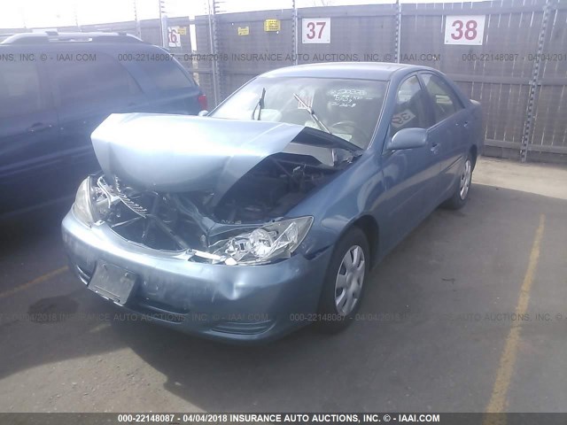 4T1BE32K83U222434 - 2003 TOYOTA CAMRY LE/XLE/SE 蓝色 照片 2
