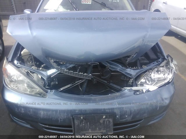 4T1BE32K83U222434 - 2003 TOYOTA CAMRY LE/XLE/SE 蓝色 照片 6