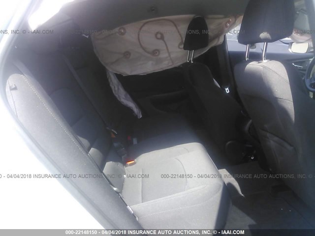 1G1ZB5ST5HF222069 - 2017 CHEVROLET MALIBU LS ვერცხლისფერი ფოტო 8