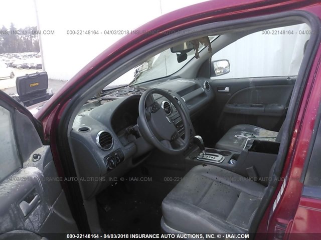 1FMDK02165GA01486 - 2005 FORD FREESTYLE SEL RED photo 5