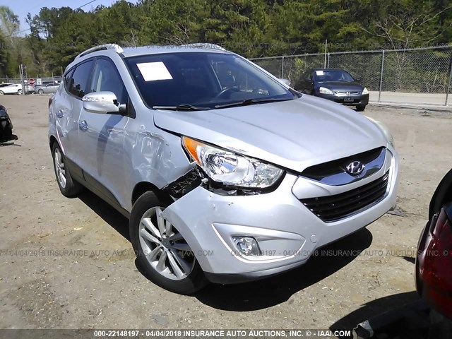 KM8JU3AC1AU052777 - 2010 HYUNDAI TUCSON GLS/LIMITED SILVER photo 6