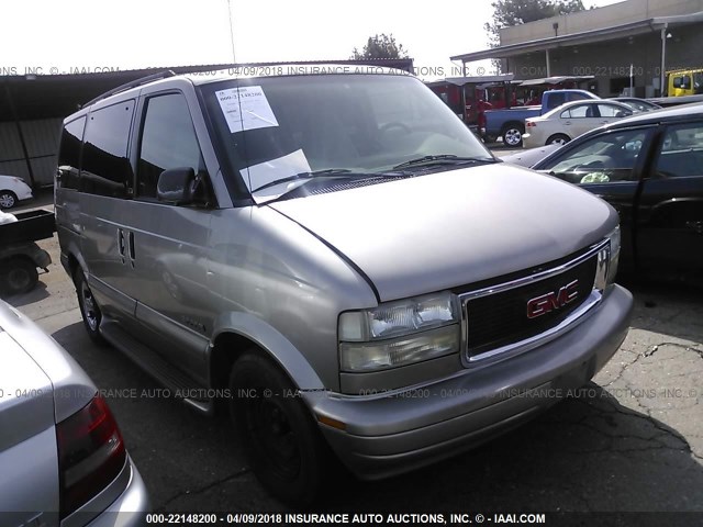 1GKDM19W31B513949 - 2001 GMC SAFARI XT GRAY photo 1