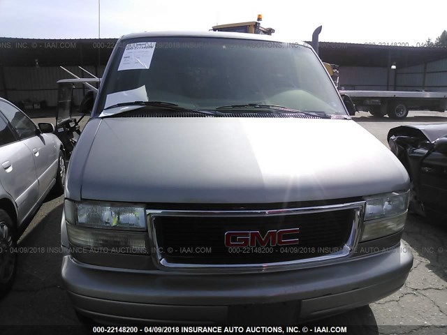 1GKDM19W31B513949 - 2001 GMC SAFARI XT GRAY photo 6