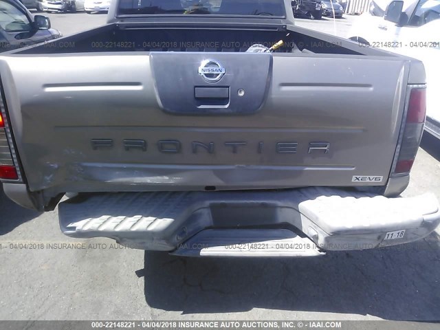 1N6ED29X23C452652 - 2003 NISSAN FRONTIER CREW CAB XE/CREW CAB SE GRAY photo 6