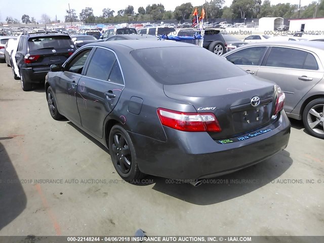 JTNBK46K893040966 - 2009 TOYOTA CAMRY SE/LE/XLE GRAY photo 3