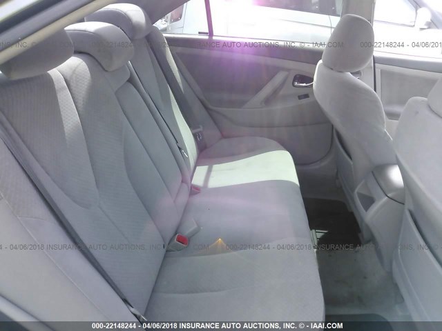 JTNBK46K893040966 - 2009 TOYOTA CAMRY SE/LE/XLE GRAY photo 8