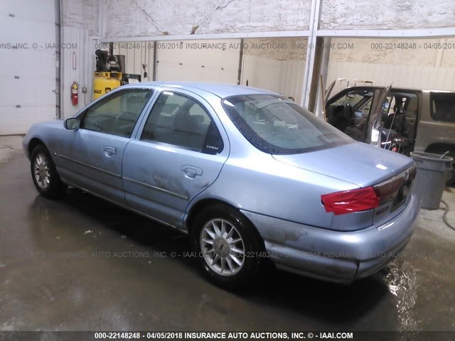 1FAFP6639WK252942 - 1998 FORD CONTOUR LX/SPORT/SE BLUE photo 3