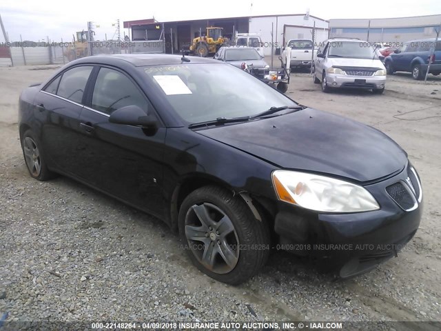 1G2ZG57BX84132313 - 2008 PONTIAC G6 SE BLACK photo 1