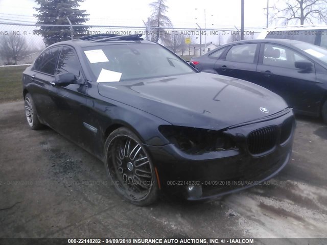 WBAKA83509CY34127 - 2009 BMW 750 I BLACK photo 1