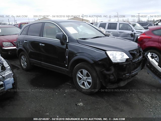 3GSCL33P48S660940 - 2008 SATURN VUE XE BLACK photo 1