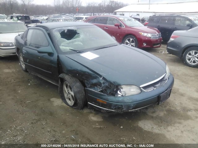 2G1WW12M2X9102620 - 1999 CHEVROLET MONTE CARLO LS 绿色 照片 1